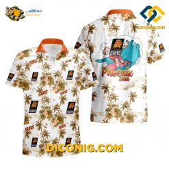 NBA Phoenix Suns Hawaiian Shirt Custom Palm Paradise