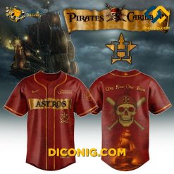 MLB Pirates of the Caribbean Houston Astros Epic Baseball Jersey
