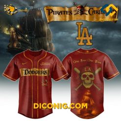 Pirates of the Caribbean Dodgers Epic Baseball Jersey