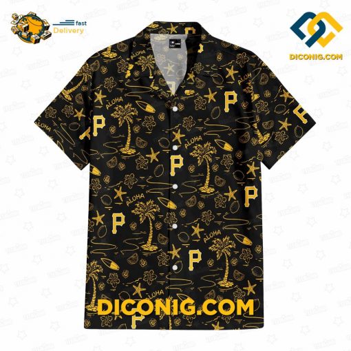 MLB Pittsburgh Pirates Hawaiian Shirt Custom Aloha Paradise
