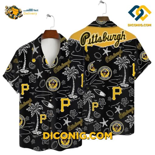 MLB Pittsburgh Pirates Hawaiian Shirt Custom Beach Paradise
