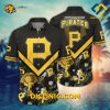 MLB Pittsburgh Pirates Hawaiian Shirt Custom Chevron Floral