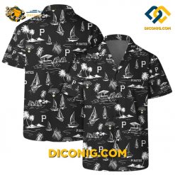 MLB Pittsburgh Pirates Hawaiian Shirt Custom Coastal Sailing