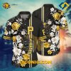 MLB Pittsburgh Pirates Hawaiian Shirt Custom Elegant Floral Stripe