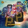 MLB Pittsburgh Pirates Hawaiian Shirt Custom Firework Celebration