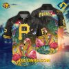 MLB Pittsburgh Pirates Hawaiian Shirt Custom Flamingo Paradise