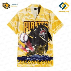 pittsburgh pirates hawaiian shirt high seas raider