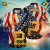MLB Pittsburgh Pirates Hawaiian Shirt Custom Stars & Stripes
