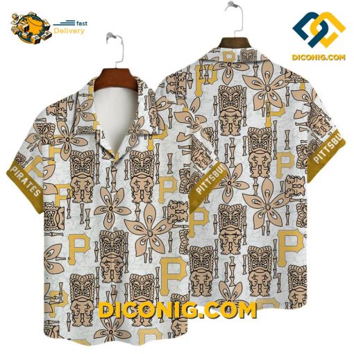 MLB Pittsburgh Pirates Hawaiian Shirt Custom Tiki Totem