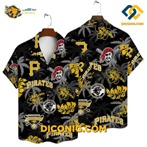 MLB Pittsburgh Pirates Hawaiian Shirt Custom Tropical Vibe