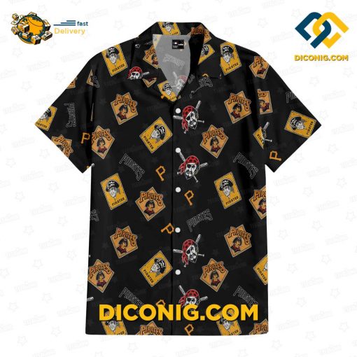 MLB Pittsburgh Pirates Hawaiian Shirt Custom Vintage