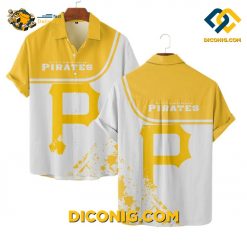 pittsburgh pirates hawaiian shirt vintage logo
