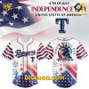 Rangers Independence Day Baseball Jersey