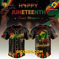 Rangers Juneteenth Freedom Baseball Jersey
