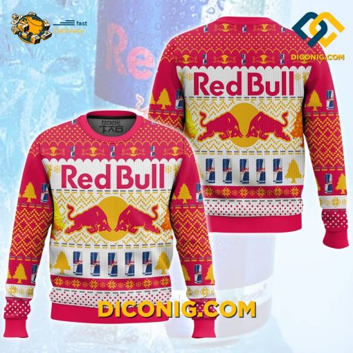 Red Bull Christmas Ugly Sweater