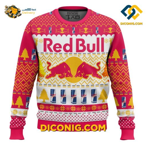 Red Bull Christmas Ugly Sweater