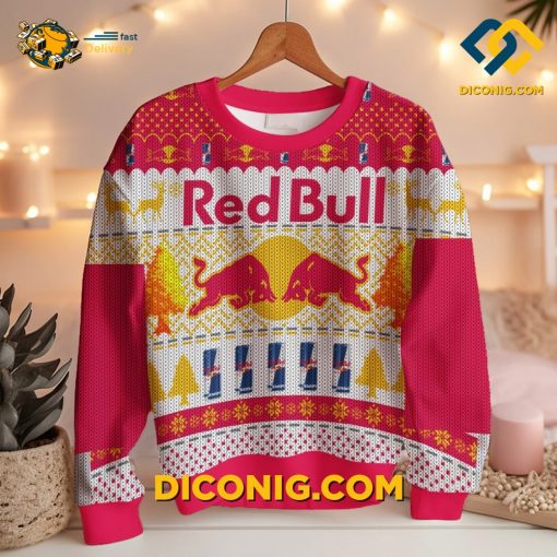Red Bull Christmas Ugly Sweater