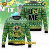 Respect Earn It. Never Give Up John Cena Ugly Christmas Sweater