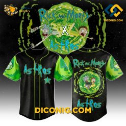 MLB Rick and Morty Houston Astros Exclusive Baseball Jersey