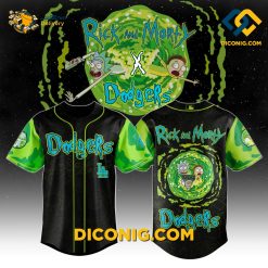 Rick and Morty Dodgers Exclusive Baseball Jersey