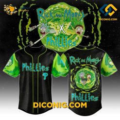 Rick and Morty Phillies Exclusive Baseball Jersey