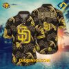 MLB San Diego Padres Hawaiian Shirt Custom Midnight Tropics