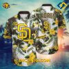 MLB San Diego Padres Hawaiian Shirt Custom Paradise Bloom
