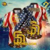 MLB San Diego Padres Hawaiian Shirt Custom Patriotic Pride