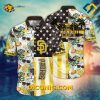 MLB San Diego Padres Hawaiian Shirt Custom Stars & Stripes