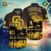 MLB San Diego Padres Hawaiian Shirt Custom Sunset Vibes