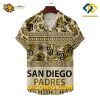 MLB San Diego Padres Hawaiian Shirt Custom Tribal Heritage