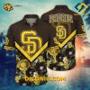 MLB San Diego Padres Hawaiian Shirt Custom Tropical Bloom