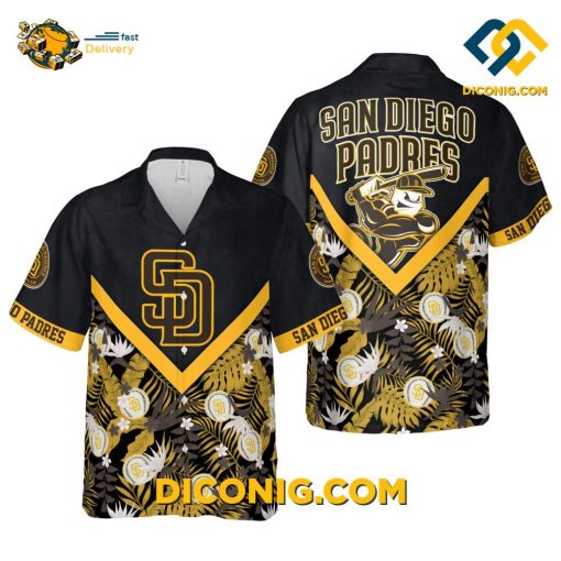 MLB San Diego Padres Hawaiian Shirt Custom Victory Vibe