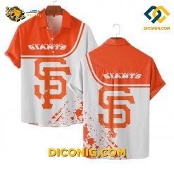 MLB San Francisco Giants Hawaiian Shirt Custom Classic Bold Logo