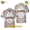 MLB San Francisco Giants Hawaiian Shirt Custom Floral Fade