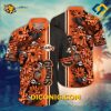 MLB San Francisco Giants Hawaiian Shirt Custom Floral Stripe