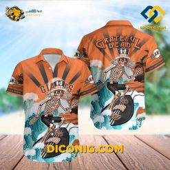 MLB San Francisco Giants Hawaiian Shirt Custom Grateful Dead Surf