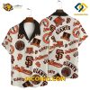 MLB San Francisco Giants Hawaiian Shirt Custom Icon Collage
