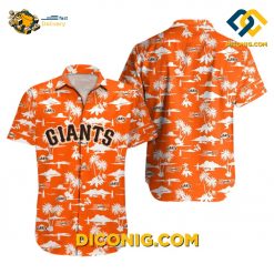 MLB San Francisco Giants Hawaiian Shirt Custom Island Life