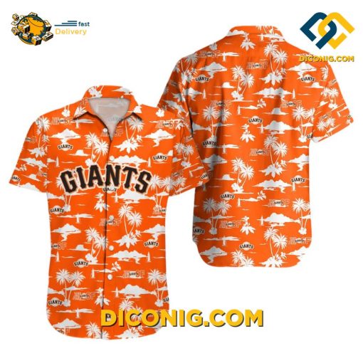 MLB San Francisco Giants Hawaiian Shirt Custom Island Life