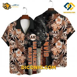 MLB San Francisco Giants Hawaiian Shirt Custom Patriot Floral