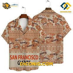 MLB San Francisco Giants Hawaiian Shirt Custom Retro Tribal
