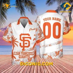 MLB San Francisco Giants Hawaiian Shirt Custom Sunset
