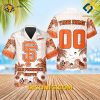 MLB San Francisco Giants Hawaiian Shirt Custom Tropical Palm Wave