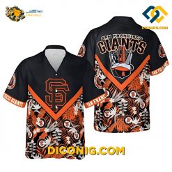 MLB San Francisco Giants Hawaiian Shirt Custom Vintage Badge
