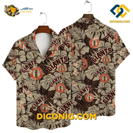MLB San Francisco Giants Hawaiian Shirt Custom Vintage Palm