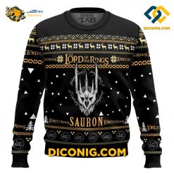 Sauron Christmas Ugly Sweater The Lord of the Rings