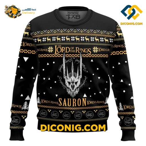 Sauron Christmas Ugly Sweater The Lord of the Rings