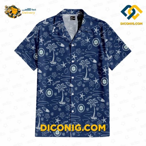 MLB Seattle Mariners Hawaiian Shirt Custom Aloha Paradise