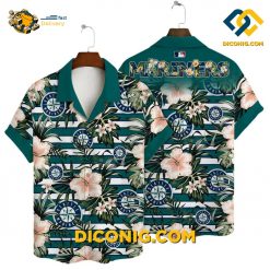 MLB Seattle Mariners Hawaiian Shirt Custom Palm Paradise